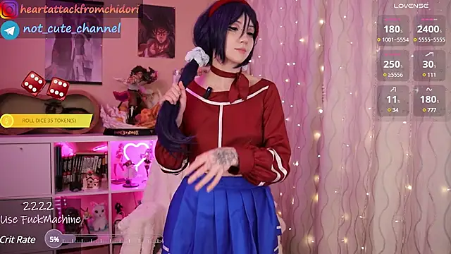 yourcutewaifu online show from February 1, 2025, 7:34 pm