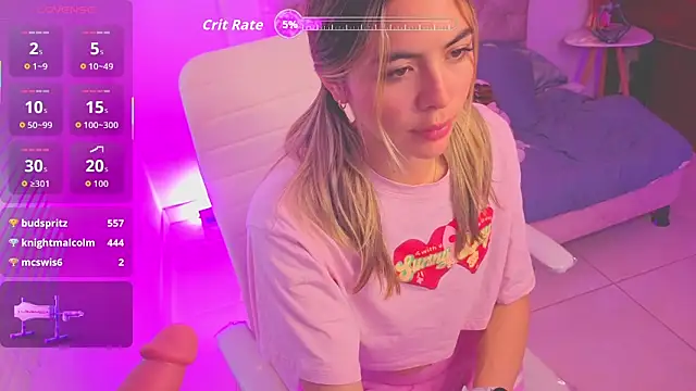 Nathaly-sky online show from November 10, 2025, 10:31 pm