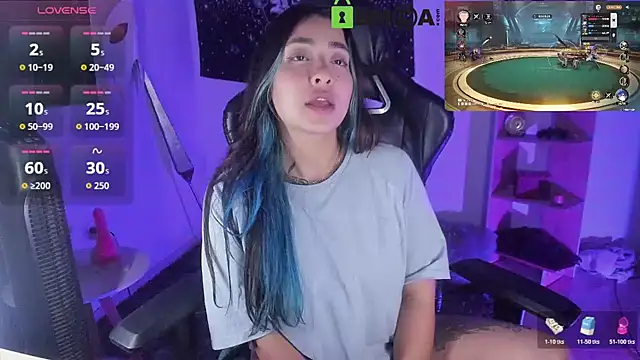 Snapshot of sweetcoralinee chatting on February 19, 2026, 4:41 am sweetcoralinee online show from February 19, 2026, 4:41 am