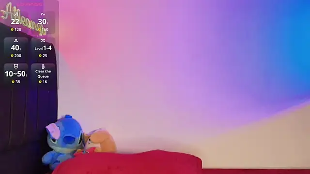 Alleanys Cristal online show from October 26, 2025, 4:57 pm