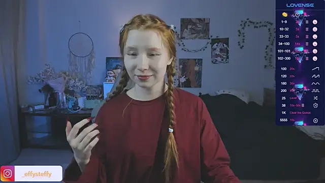 CallMeEffy1 online show from November 28, 2025, 10:45 pm