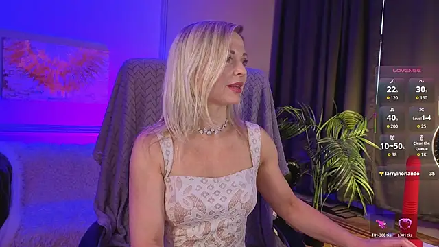 Gloria Lovely online show from July 9, 2026, 11:25 am