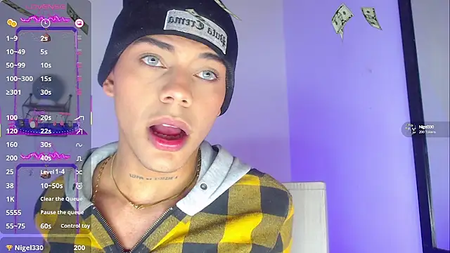 Snapshot of visaelX chatting on March 3, 2025, 2:26 pm visaelX online show from March 3, 2025, 2:26 pm