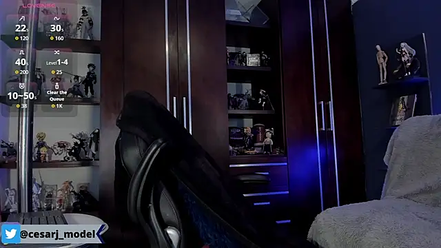 cesar jonnes online show from October 19, 2025, 1:17 am