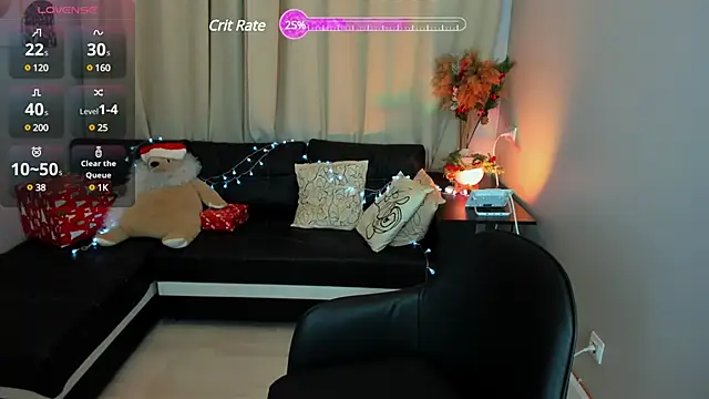 Cassie xKiss online show from December 21, 2024, 1:32 pm