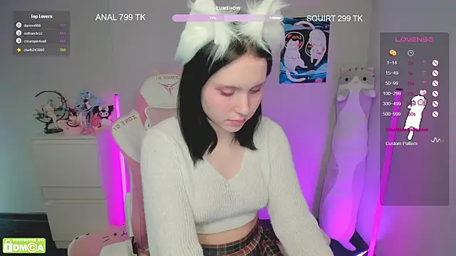 Snapshot of Gylaxie chatting on February 13, 2025, 3:14 pm Gylaxie online show from February 13, 2025, 3:14 pm
