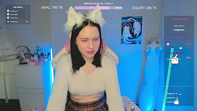 Snapshot of Gylaxie chatting on February 15, 2025, 1:10 am Gylaxie online show from February 15, 2025, 1:10 am