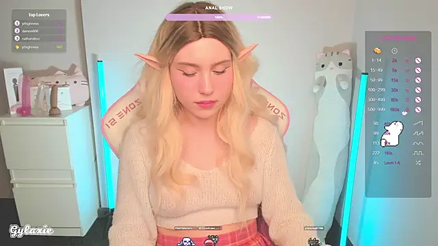 Snapshot of Gylaxie chatting on March 1, 2025, 3:05 pm Gylaxie online show from March 1, 2025, 3:05 pm