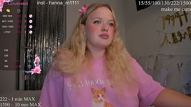 HANNA MONTANAS online show from May 23, 2026, 7:07 pm