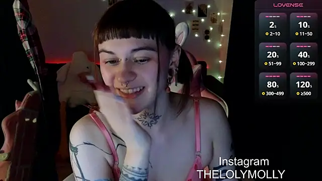 Snapshot of LolyMolli chatting on January 10, 2025, 8:15 pm LolyMolli online show from January 10, 2025, 8:15 pm