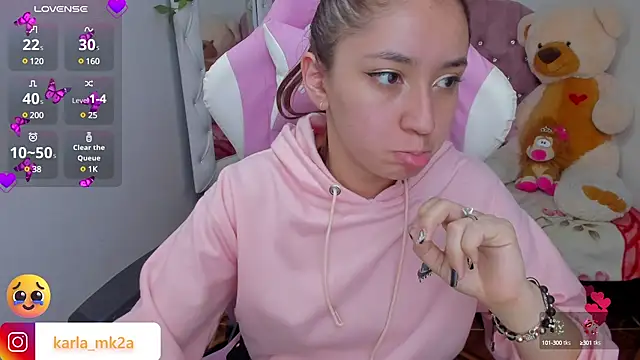 Snapshot of karla_cute01 chatting on March 14, 2025, 9:10 pm karla cute01 online show from March 14, 2025, 9:10 pm