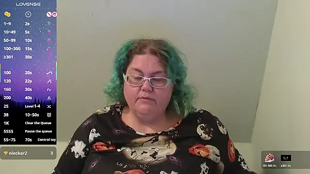 Snapshot of EmberCum chatting on October 7, 2025, 10:34 am EmberCum online show from October 7, 2025, 10:34 am