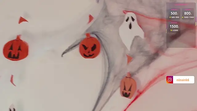 NinaInk online show from November 1, 2025, 2:19 pm