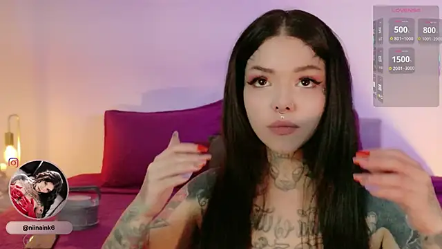 NinaInk online show from November 7, 2025, 12:16 pm