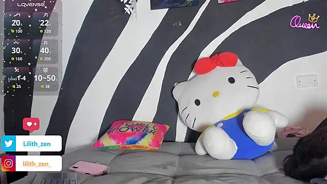 Lilith Zen online show from January 16, 2026, 10:03 pm