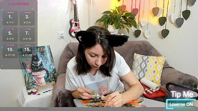 MelodyBlosom online show from January 25, 2025, 9:26 am