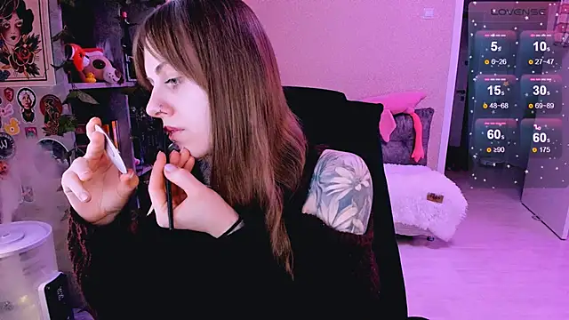Snapshot of NaniMoore chatting on February 24, 2025, 8:36 pm NaniMoore online show from February 24, 2025, 8:36 pm