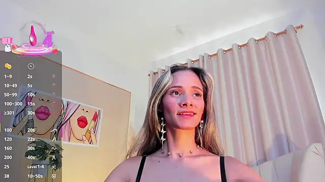 Snapshot of SkiinnyAna chatting on March 10, 2025, 7:50 pm SkiinnyAna online show from March 10, 2025, 7:50 pm