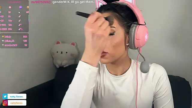 NattyFierros online show from March 13, 2025, 12:35 pm