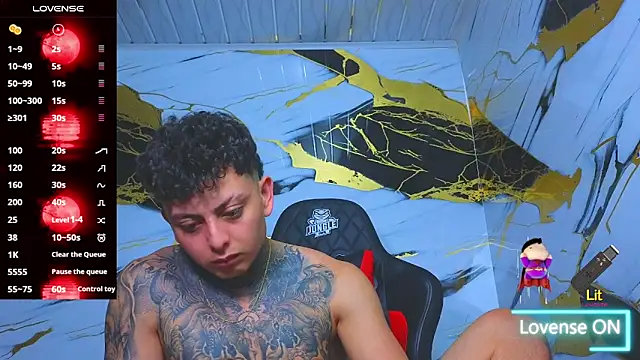 Kevin22 222 online show from November 9, 2025, 3:05 am