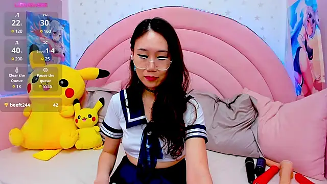 Nao  Chan  online show from March 15, 2025, 4:24 am