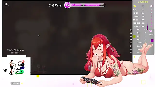 NikkoTyan online show from December 22, 2024, 9:33 am