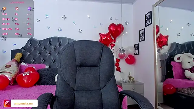 Snapshot of _Antonnela_ chatting on February 18, 2025, 4:26 pm Antonnela online show from February 18, 2025, 4:26 pm
