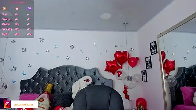 Snapshot of _Antonnela_ chatting on February 21, 2025, 1:44 pm Antonnela online show from February 21, 2025, 1:44 pm