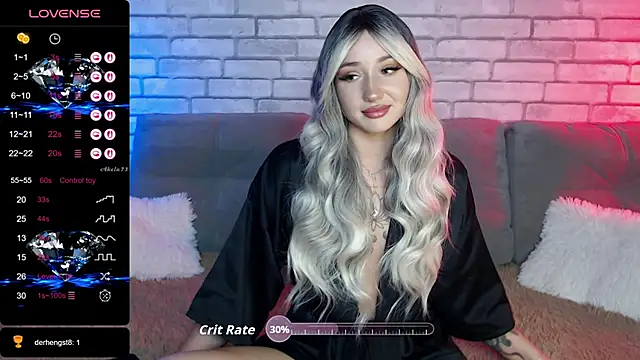 Eva Evile online show from November 3, 2025, 10:27 am