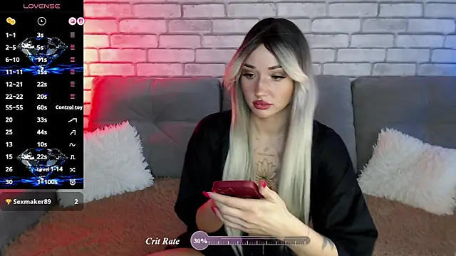 Eva Evile online show from July 4, 2026, 12:55 pm