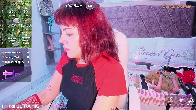 Snapshot of Sarah-Stoner chatting on February 12, 2025, 7:35 pm Sarah-Stoner online show from February 12, 2025, 7:35 pm