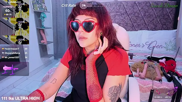 Snapshot of Sarah-Stoner chatting on February 12, 2025, 10:48 pm Sarah-Stoner online show from February 12, 2025, 10:48 pm
