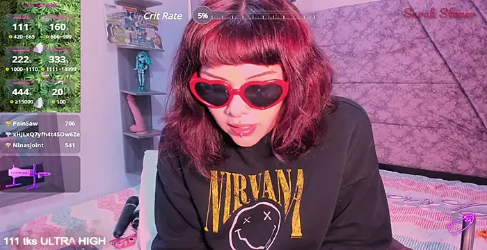 Snapshot of Sarah-Stoner chatting on March 11, 2025, 9:59 pm Sarah-Stoner online show from March 11, 2025, 9:59 pm