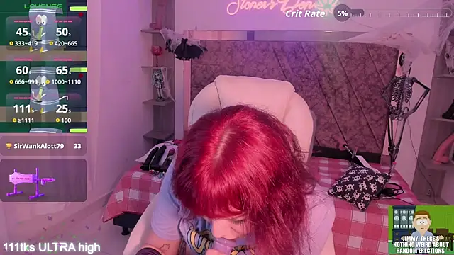 Snapshot of Sarah-Stoner chatting on November 7, 2025, 8:42 pm Sarah-Stoner online show from November 7, 2025, 8:42 pm