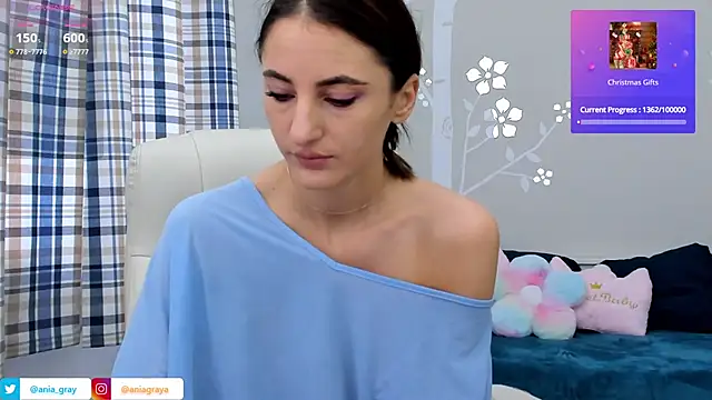 Snapshot of AniaGray chatting on December 10, 2024, 7:16 am AniaGray online show from December 10, 2024, 7:16 am