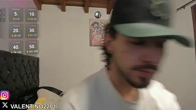 Valentino Xander online show from October 16, 2025, 12:55 am