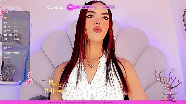 Babyenderlyn online show from October 26, 2025, 1:28 pm