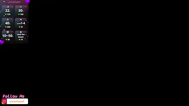 arisantana online show from October 7, 2025, 7:00 pm