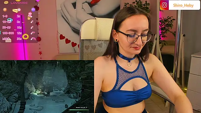 Snapshot of ShiroHeby chatting on March 3, 2025, 4:35 pm ShiroHeby online show from March 3, 2025, 4:35 pm
