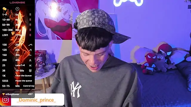 DominicPrince online show from September 28, 2025, 1:22 am