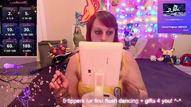 BabyZelda online show from March 18, 2026, 6:49 am