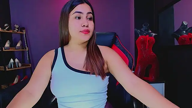 Snapshot of AmorMia chatting on January 9, 2025, 10:20 pm AmorMia online show from January 9, 2025, 10:20 pm