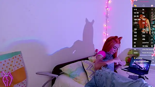 Micaela Rangel online show from January 14, 2026, 2:44 pm