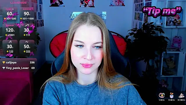 Snapshot of CuteMousee chatting on January 4, 2025, 8:49 am CuteMousee online show from January 4, 2025, 8:49 am