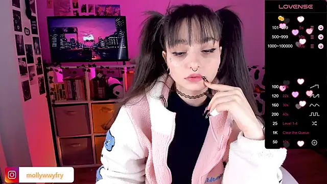 mollydoorsis1 online show from February 14, 2025, 4:20 pm