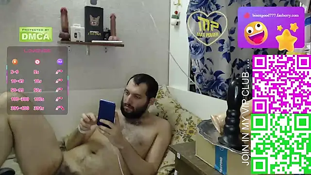 BISEXGOOD777 online show from November 3, 2025, 7:37 pm