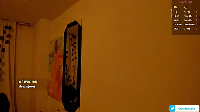 Snapshot of Venus_R0se chatting on October 9, 2025, 2:42 am Venus R0se online show from October 9, 2025, 2:42 am