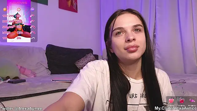 Snapshot of AlexaAimee chatting on February 3, 2025, 1:19 pm AlexaAimee online show from February 3, 2025, 1:19 pm