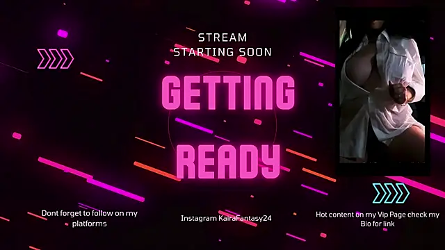 KairaFantasyy online show from June 14, 2026, 7:10 am