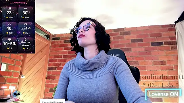 Snapshot of paulinabarnett- chatting on November 4, 2025, 2:43 am paulinabarnett- online show from November 4, 2025, 2:43 am